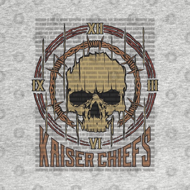 Kaiser Chiefs Vintage Skull by darksaturday